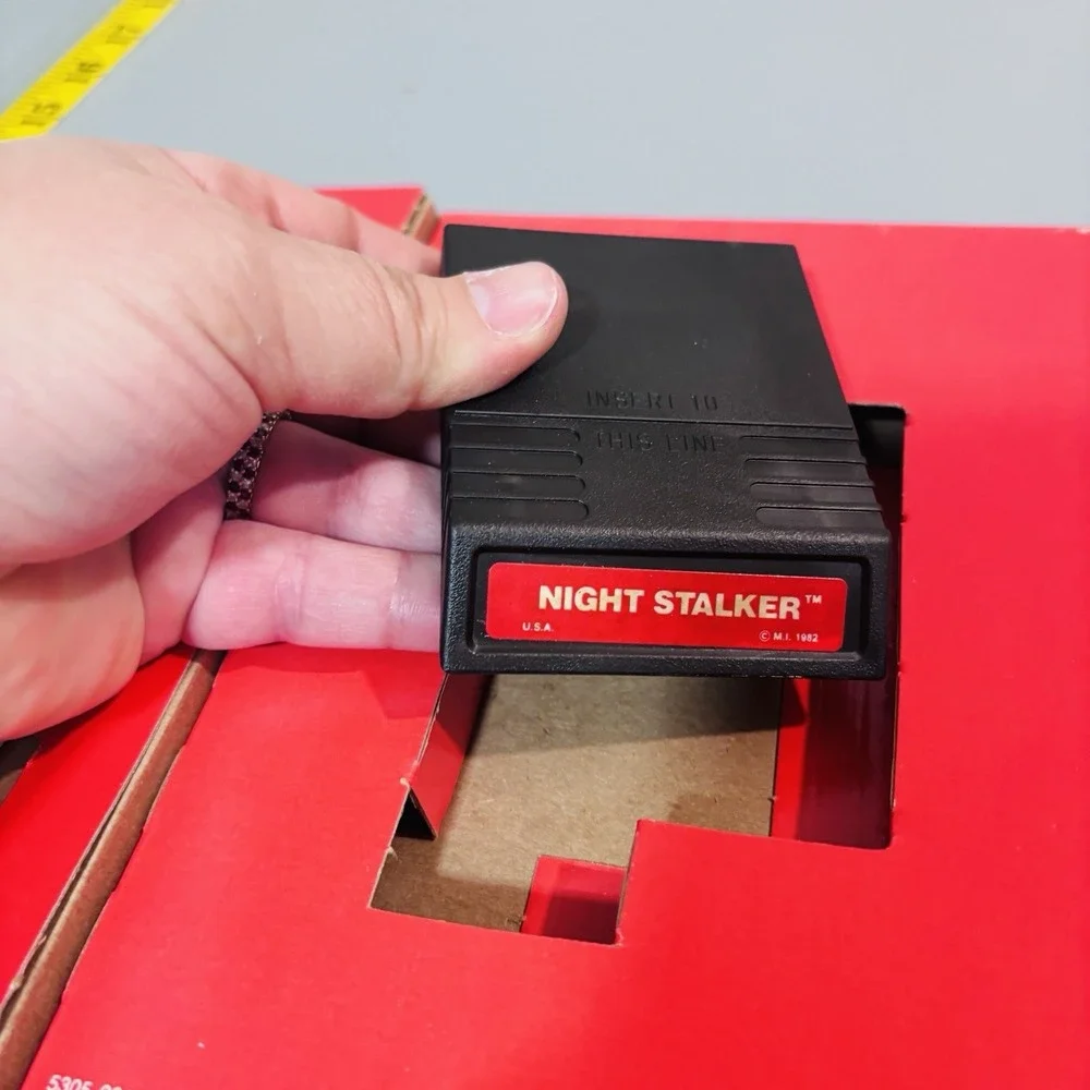 Night Stalker Intellivision, 1982 Video Game Complete In Box Clean